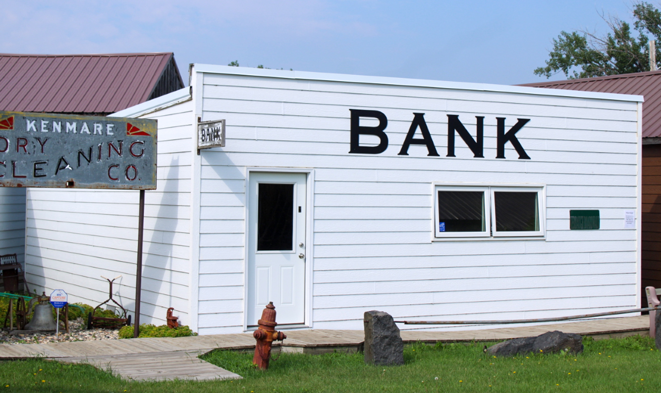 The Bank building at Kenmare Pioneer Village